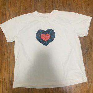 John Galt "Songs That Remind Me Of You" crop tee